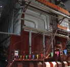 寧城光大熱力130T、65T往復爐排熱水爐